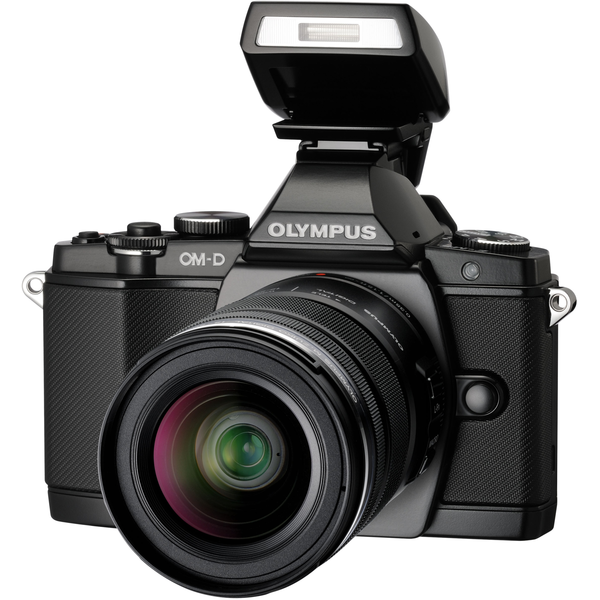 Цифровая системная фотокамера OLYMPUS E-M5 KIT (12-50) Black/Black